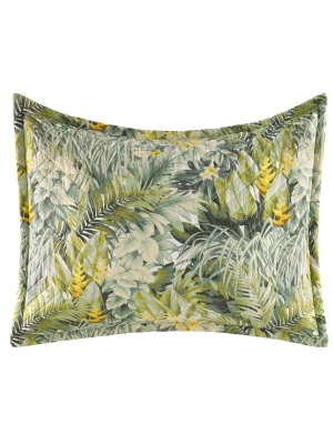 Cuba Cabana Sham Green - Tommy Bahama