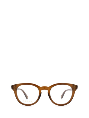 Gucci Eyewear Round Frame Glasses