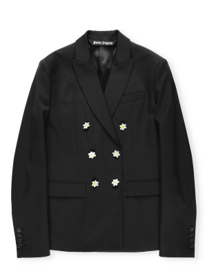 Palm Angels Daisy Double-breasted Tailored Blazer