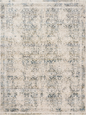 Loloi Theia Rug - Natural/ocean