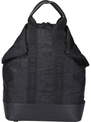 Alexander Mcqueen Skull Motif Backpack