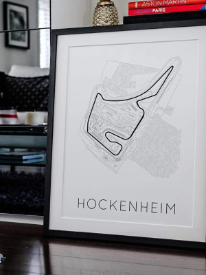The Triangle Course - Hockenheimring Poster