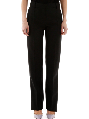 Valentino Slim Leg High Waisted Pants