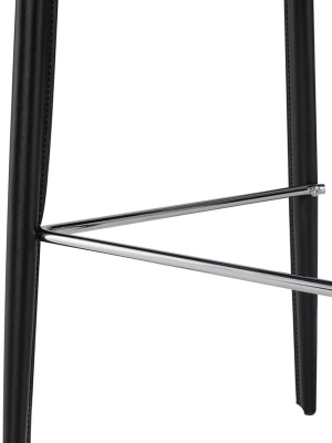 Nuevo Wayne Bar Stool - Black