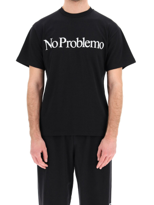 Aries No Problemo Print T-shirt