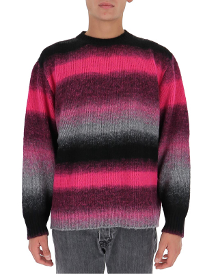 Msgm Degrade Crewneck Sweater