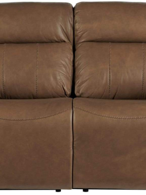 Alchemy Living Shift Wilson Loveseat - Brown