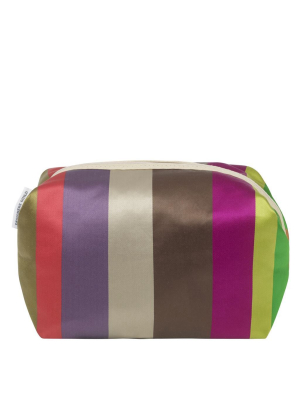 Tanchoi Berry Toiletry Bag In Various Sizes