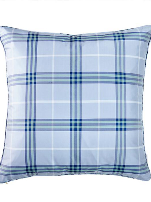 Phillipe Plaid In Silk Pillow