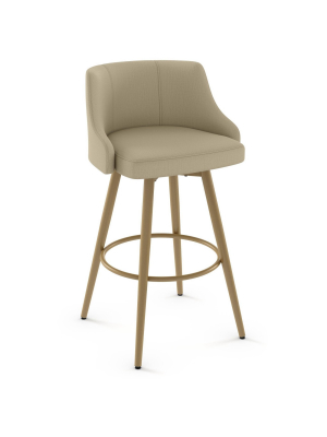 28" Duncan Swivel Metal Barstool - Amisco