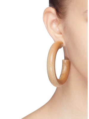 Large Pine Hoops