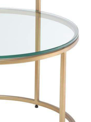 Eichholtz Circles Side Table - Bronze