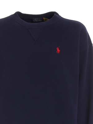 Polo Ralph Lauren Logo Embroidered Sweatshirt