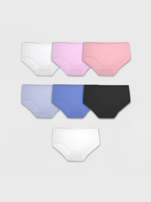 Fruit Of The Loom Women's Seamless Low-rise Briefs Underwear 6+1 Free Bonus Pack