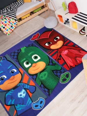 54"x78" Pj Mask Area Rug