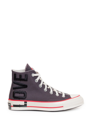 Converse X Love Fearlessly Chuck 70 Hi-top Sneakers