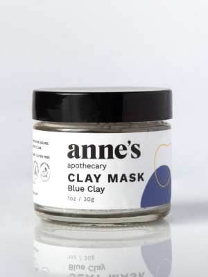 Mask, Blue Clay