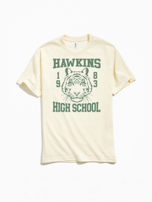 Stranger Things Hawkins High School Tee