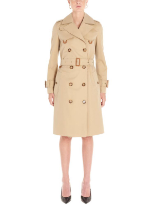 Burberry Islington Double Breasted Belted Coat