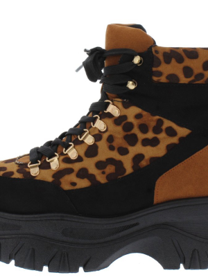 Pops13 Leopard Multi Women's Boot