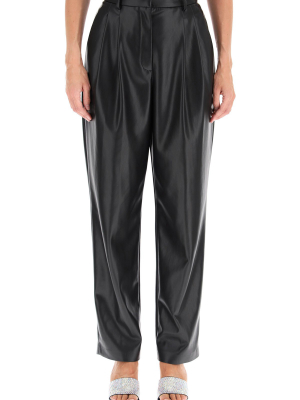 Msgm Eco Leather Pants