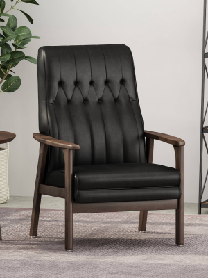 Hoye Mid Century Modern Accent Chair - Christopher Knight Home