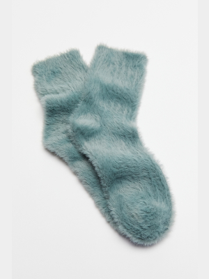 Clueless Fuzzy Crew Sock