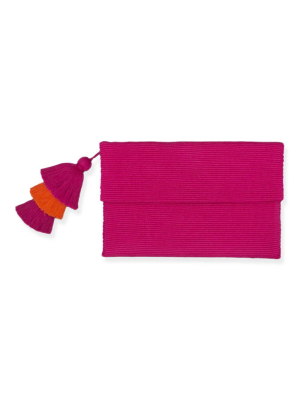 Pais Textil Pink Pima Cotton Clutch