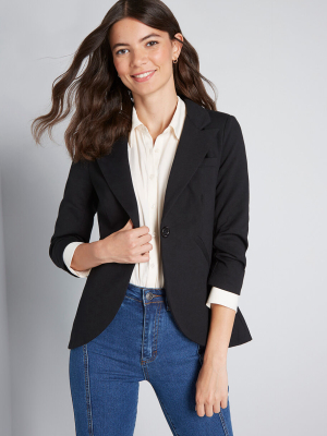 Fine And Sandy Blazer