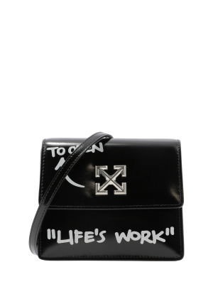 Off-white 0.7 Quote Jitney Shoulder Bag