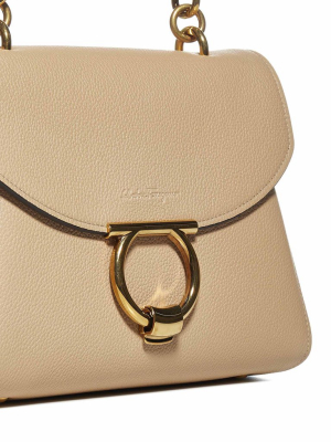 Salvatore Ferragamo Gancini Small Top Handle Bag