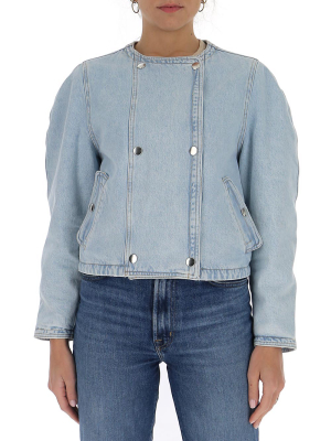 Isabel Marant Étoile Collarless Denim Jacket