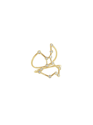 Virgo Constellation Ring