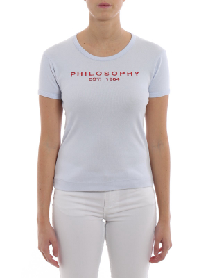 Philosophy Di Lorenzo Serafini Logo Print T-shirt