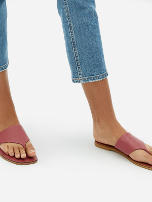 The Leather Thong Sandal