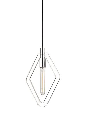 Masonville 1 Light Pendant Polished Nickel