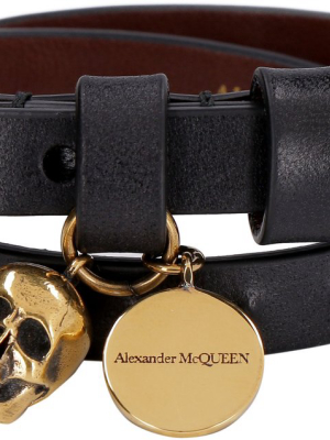 Alexander Mcqueen Double Wrap Bracelet