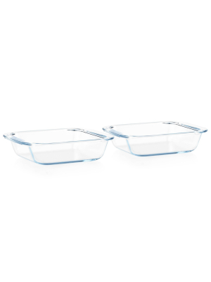 Pyrex Littles 2pc Glass Bakeware Value Pack