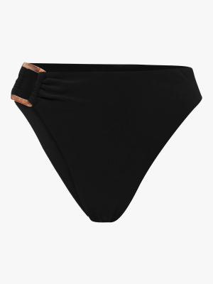 The Asymmetric Tortoise High-waist Bikini Bottom