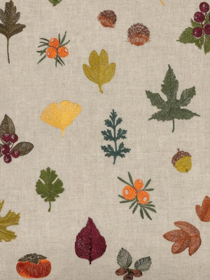 Fall Garden Pillow, Square