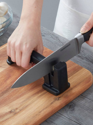 Farberware Edgekeeper Tabletop Hand Held Knife Sharpener