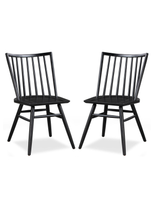 Set Of 2 Thomas Dining Chair - Poly & Bark