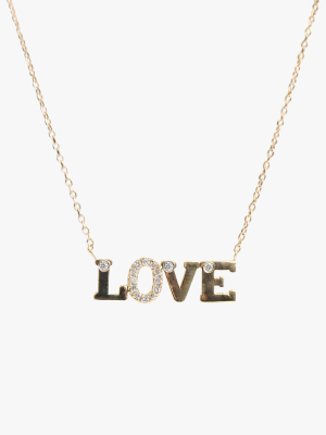 Love Letter Love Necklace