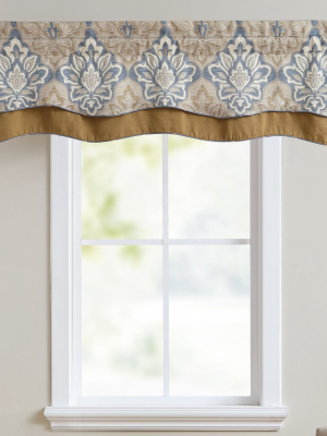Captains Quarters Double Layered Straight Valance