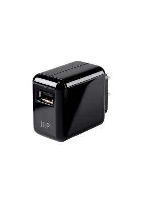 Monoprice Usb Wall Charger | 2.4a, Great For Your Power Hungry Devices