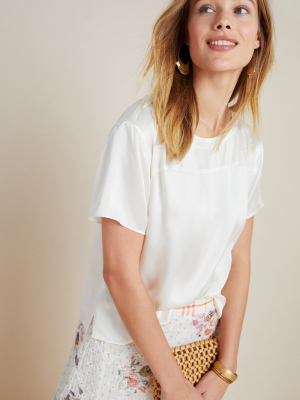 Boxy Silk Tee