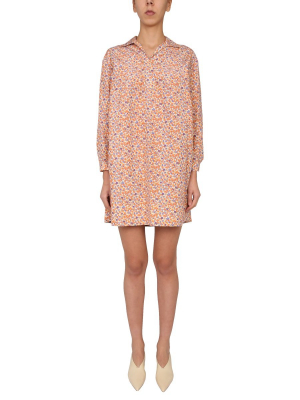 A.p.c. Melissa Floral Print Dress