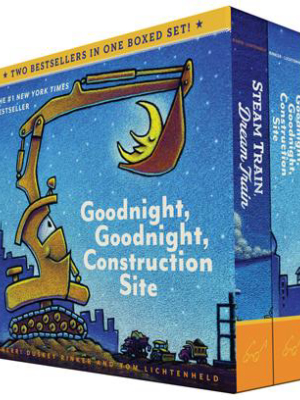 Goodnight, Goodnight  Construction Site And Steam Train Dream Train Boxed Set