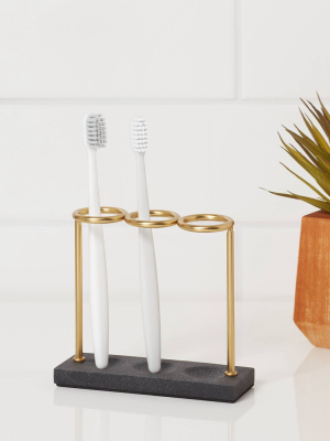 Solid Toothbrush Holder Gold Wire - Project 62™