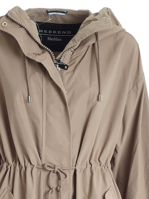 Weekend Max Mara Drawstring Raincoat